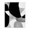 Stupell Industries Monochrome Oblong Shapes Canvas Wall Art Design by Kippi Leonard